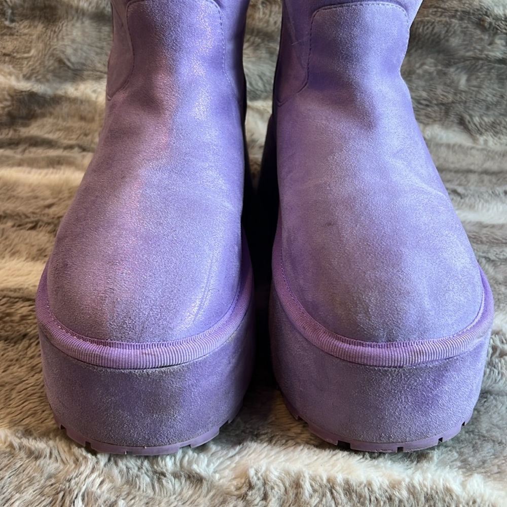 Current mood fairies flight Platform Ankle Boots - Picture 7 of 10